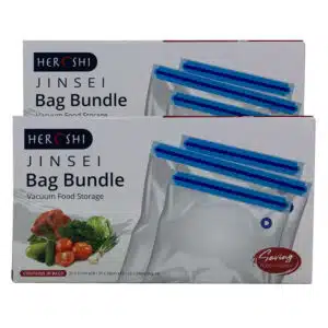 Jinsei Vacuum sealer bags in box - twin pack